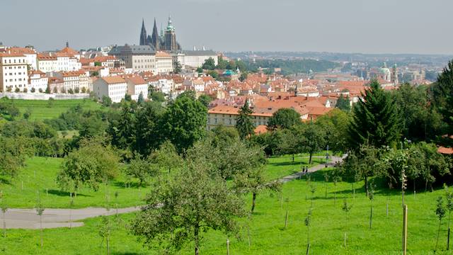panorama Pražského hradu
